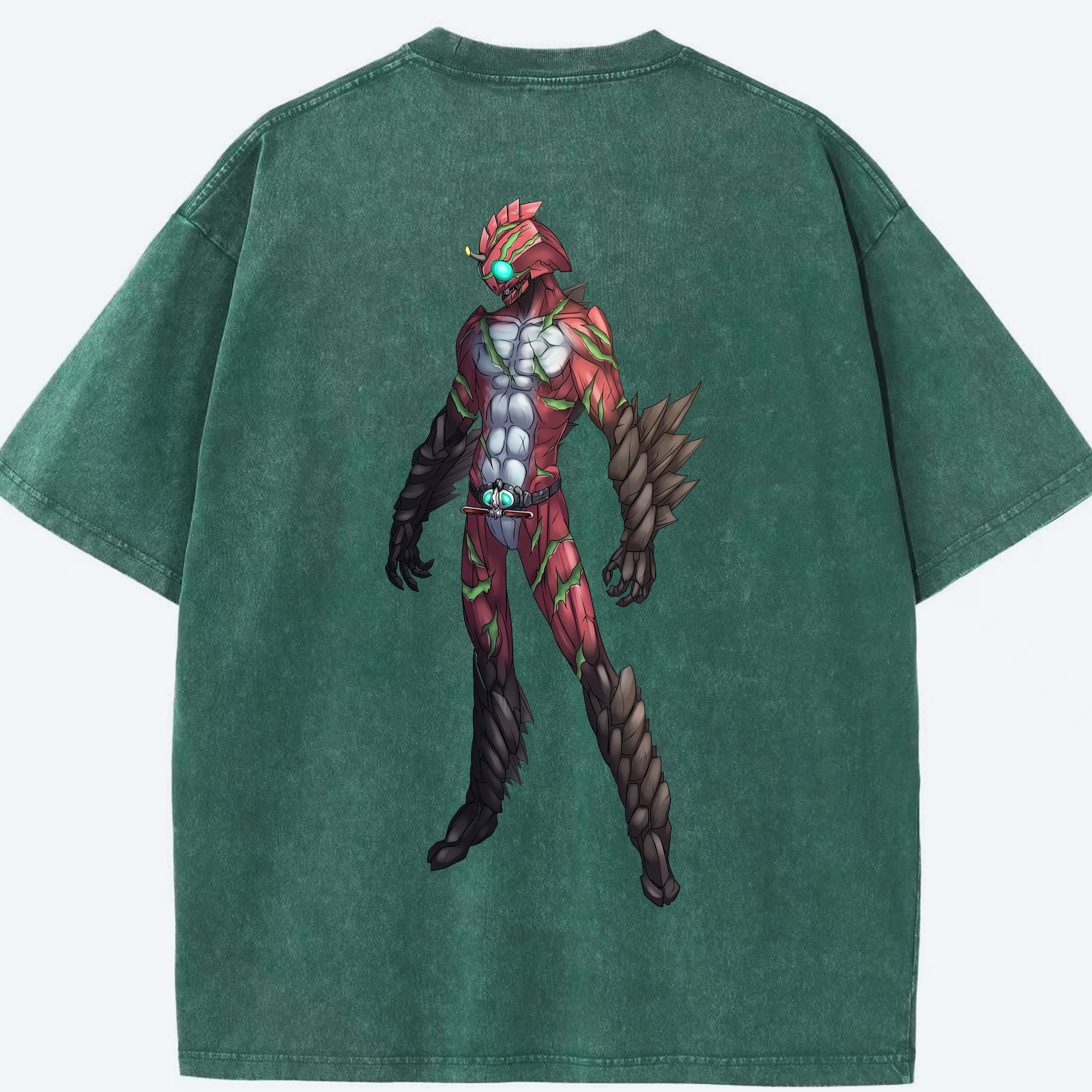 （画像用） ウルトラマン Ultraman 綿100% ヴィンテージ風 半袖Tシャツ（背面プリント）